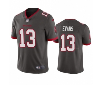 Tampa Bay Buccaneers #13 Mike Evans Pewter 2020 Vapor Limited Jersey