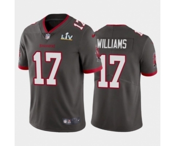 Tampa Bay Buccaneers #17 Doug Williams Pewter Super Bowl LV Jersey