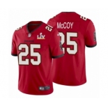 Tampa Bay Buccaneers #25 LeSean McCoy Red 2021 Super Bowl LV Jersey