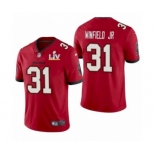 Tampa Bay Buccaneers #31 Antoine Winfield Jr Red Super Bowl LV Jersey