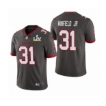 Tampa Bay Buccaneers #31 Antoine Winfield Jr Super Bowl LV Pewter Jersey