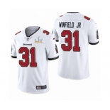 Tampa Bay Buccaneers #31 Antoine Winfield Jr Super Bowl LV white Jersey