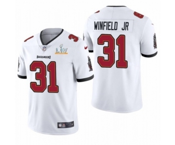 Tampa Bay Buccaneers #31 Antoine Winfield Jr Super Bowl LV white Jersey