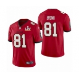 Tampa Bay Buccaneers #31 Antonio Brown Red 2021 Super Bowl LV Jersey