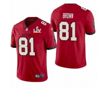 Tampa Bay Buccaneers #31 Antonio Brown Red 2021 Super Bowl LV Jersey