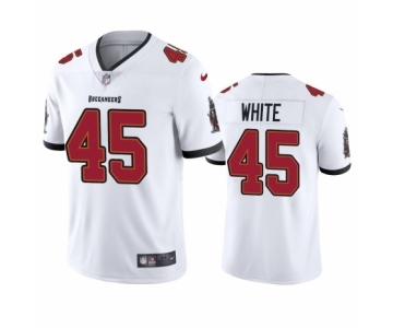 Tampa Bay Buccaneers #45 Devin White White 2020 Vapor Limited Jersey