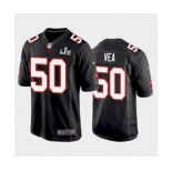 Tampa Bay Buccaneers #50 Vita Vea Black Fashion Super Bowl LV Jersey