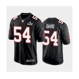 Tampa Bay Buccaneers #54 Lavonte David Black Fashion Super Bowl LV Jersey