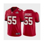 Tampa Bay Buccaneers #55 Derrick Brooks Red Super Bowl LV Jersey