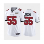 Tampa Bay Buccaneers #55 Derrick Brooks White Super Bowl LV Jersey