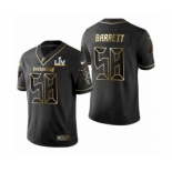 Tampa Bay Buccaneers #58 Shaquil Barrett Black Golden Super Bowl LV Jersey