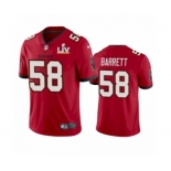 Tampa Bay Buccaneers #58 Shaquil Barrett Red 2021 Super Bowl LV Jersey