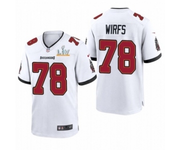 Tampa Bay Buccaneers #78 Tristan Wirfs White 2021 Super Bowl LV Jersey