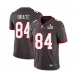 Tampa Bay Buccaneers #84 Cameron Brate Pewter 2021 Super Bowl LV Jersey