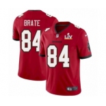 Tampa Bay Buccaneers #84 Cameron Brate Red 2021 Super Bowl LV Jersey