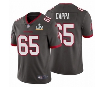 Tampa Bay Buccaneers #85 Alex Cappa Pewter 2021 Super Bowl LV Jersey