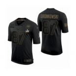 Tampa Bay Buccaneers #87 Rob Gronkowski Salute To Service Jersey Super Bowl LV