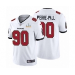 Tampa Bay Buccaneers #90 Jason Pierre-Paul White Super Bowl LV Jersey