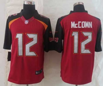 nike nfl jerseys tampa bay buccaneers #12 mccown red[nike limited][2014 new]