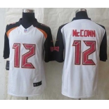 nike nfl jerseys tampa bay buccaneers #12 mccown white[nike limited][2014 new]