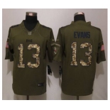 nike nfl jerseys tampa bay buccaneers #13 evans army green[nike Limited Salute To Service]