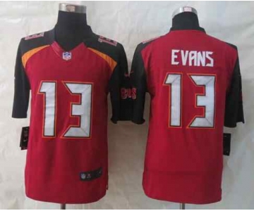 nike nfl jerseys tampa bay buccaneers #13 evans red[nike limited]