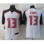 nike nfl jerseys tampa bay buccaneers #13 evans white[nike limited]