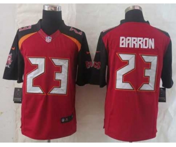 nike nfl jerseys tampa bay buccaneers #23 barron red[nike limited][2014 new]