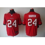 nike nfl jerseys tampa bay buccaneers #24 barron red[nike limited]