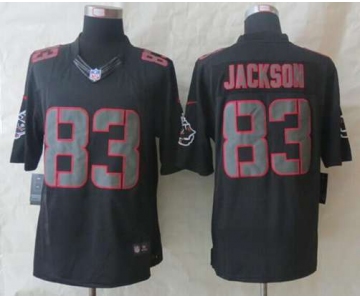 nike nfl jerseys tampa bay buccaneers #83 jackson black[nike impact limited]