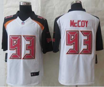 nike nfl jerseys tampa bay buccaneers #93 mccoy white[nike limited][2014 new]