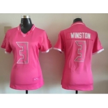 2015 Women Nike Tampa Bay Buccaneers #3 Winston pink jerseys