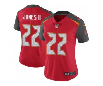 Women Nike Tampa Bay Buccaneers #22 Ronald Jones II Red Team Color Stitched NFL Vapor Untouchable Limited Jersey