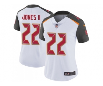 Women Nike Tampa Bay Buccaneers #22 Ronald Jones II White Stitched NFL Vapor Untouchable Limited Jersey