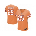 Women Nike Tampa Bay Buccaneers #25 Peyton Barber Game Orange Glaze Alternate NFL Jersey