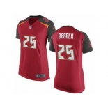 Women Nike Tampa Bay Buccaneers #25 Peyton Barber Game Red Team Color NFL Jersey