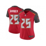 Women Nike Tampa Bay Buccaneers #25 Peyton Barber Red Team Color Vapor Untouchable Limited Player NFL Jersey