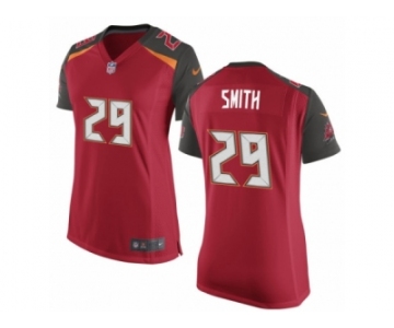 Women Nike Tampa Bay Buccaneers #29 Ryan Smith Game Red Team Color NFL Jersey