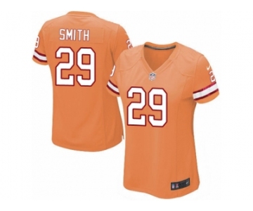 Women Nike Tampa Bay Buccaneers #29 Ryan Smith Limited Orange Glaze Alternate NFL Jersey