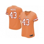 Women Nike Tampa Bay Buccaneers #43 T.J. Ward Limited Orange Glaze Alternate NFL Jersey