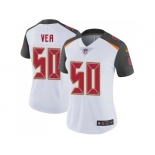 Women Nike Tampa Bay Buccaneers #50 Vita Vea White Stitched NFL Vapor Untouchable Limited Jersey