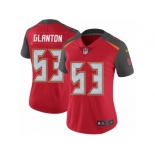 Women Nike Tampa Bay Buccaneers #53 Adarius Glanton Red Team Color Vapor Untouchable Limited Player NFL Jersey