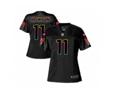 Women's Nike Tampa Bay Buccaneers #11 DeSean Jackson Game Black Fashion NFL Jersey