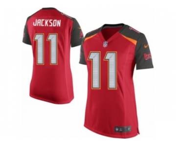 Women's Nike Tampa Bay Buccaneers #11 DeSean Jackson Game Red Team Color NFL Jersey