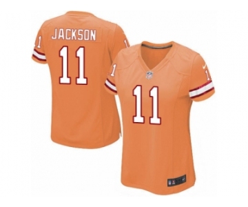 Women's Nike Tampa Bay Buccaneers #11 DeSean Jackson Limited Orange Glaze Alternate NFL Jersey