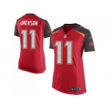 Women's Nike Tampa Bay Buccaneers #11 DeSean Jackson Red Team Color Stitched NFL New Elite Jersey