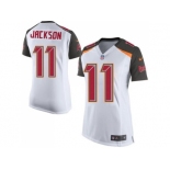 Women's Nike Tampa Bay Buccaneers #11 DeSean Jackson White Stitched NFL New Elite Jersey