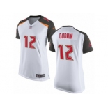 Women's Nike Tampa Bay Buccaneers #12 Chris Godwin Limited White NFL Jersey