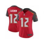 Women's Nike Tampa Bay Buccaneers #12 Chris Godwin Vapor Untouchable Limited Red Team Color NFL Jersey