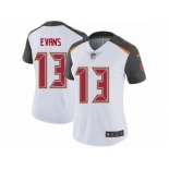 Women's Nike Tampa Bay Buccaneers #13 Mike Evans Vapor Untouchable Limited White NFL Jersey